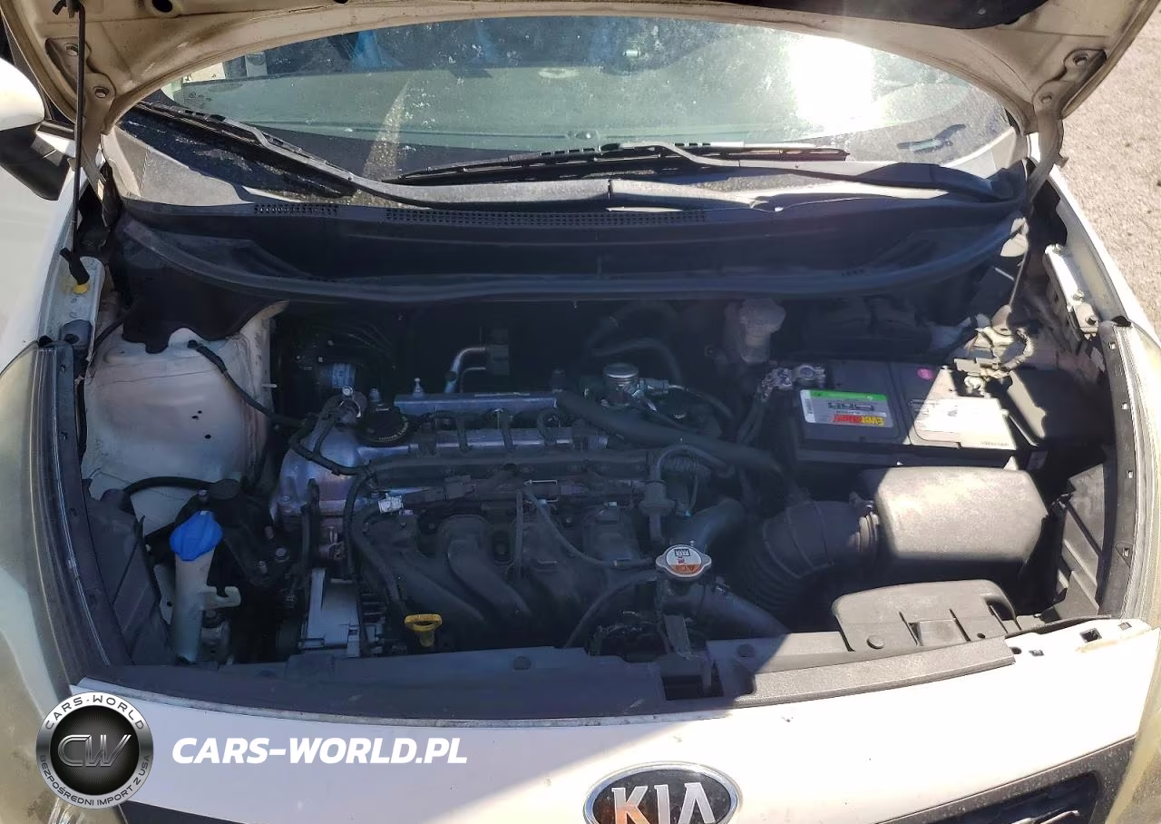 2013 Kia Rio Lx VIN:KNADM4A31D6308381 - 11