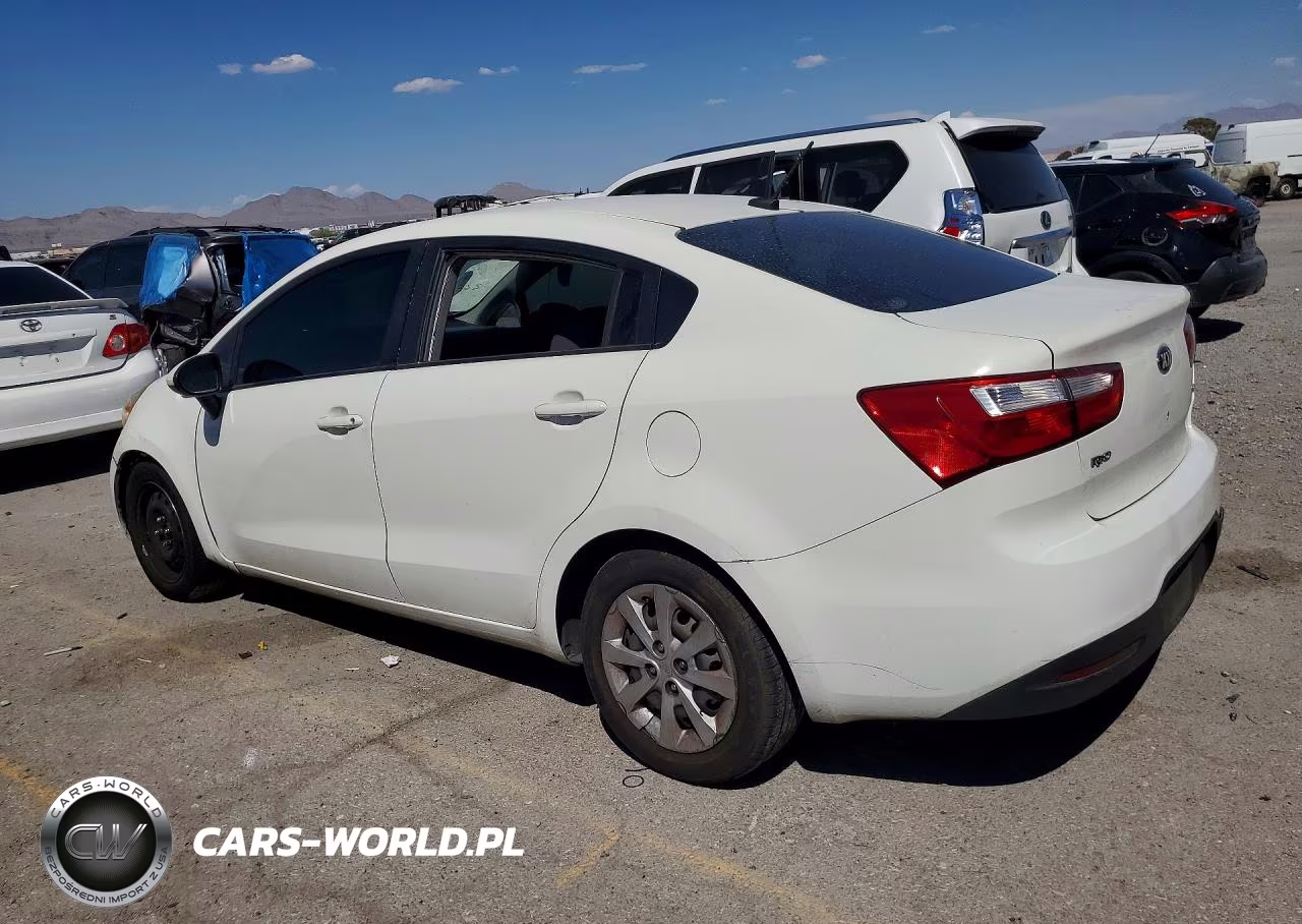 2013 Kia Rio Lx VIN:KNADM4A31D6308381 - 2