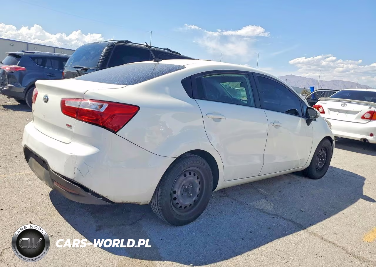 2013 Kia Rio Lx VIN:KNADM4A31D6308381 - 3