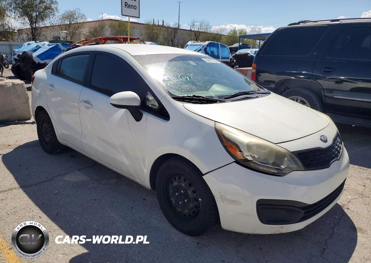 2013 Kia Rio Lx VIN:KNADM4A31D6308381 - 4
