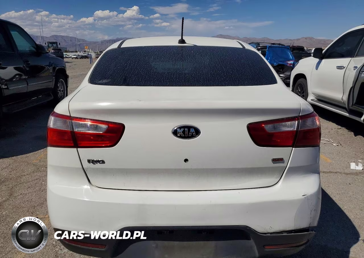 2013 Kia Rio Lx VIN:KNADM4A31D6308381 - 6