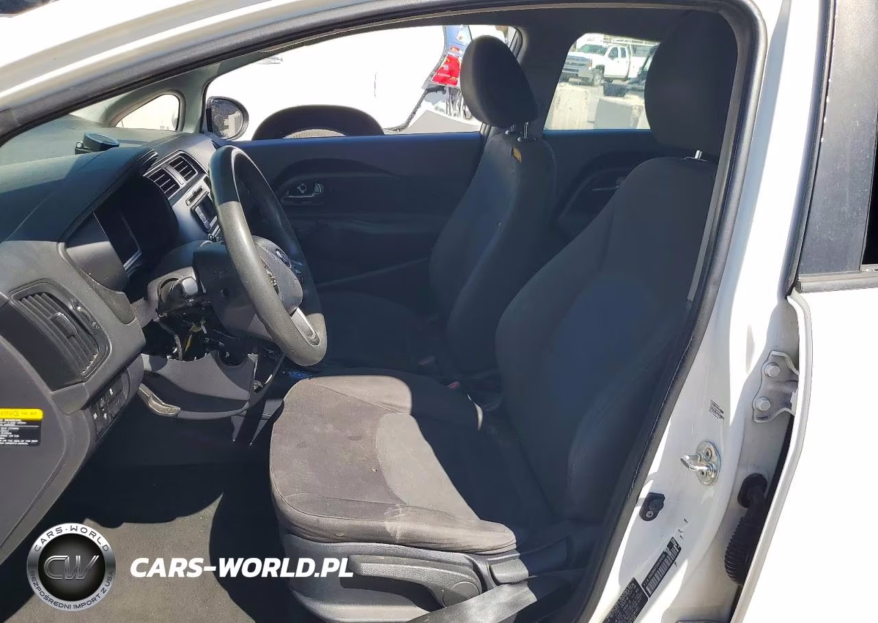 2013 Kia Rio Lx VIN:KNADM4A31D6308381 - 7