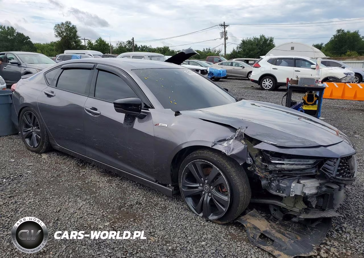 2021 Acura Tlx Tech A VIN:19UUB6F50MA009087 - 4