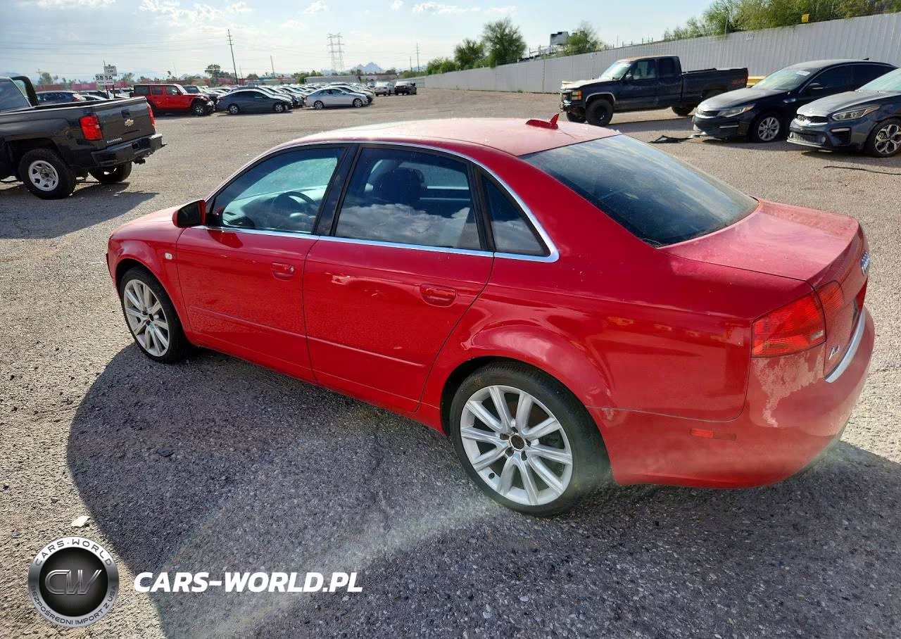 2006 Audi A4 2.0T Quattro VIN:WAUDF78E66A128543 - 2