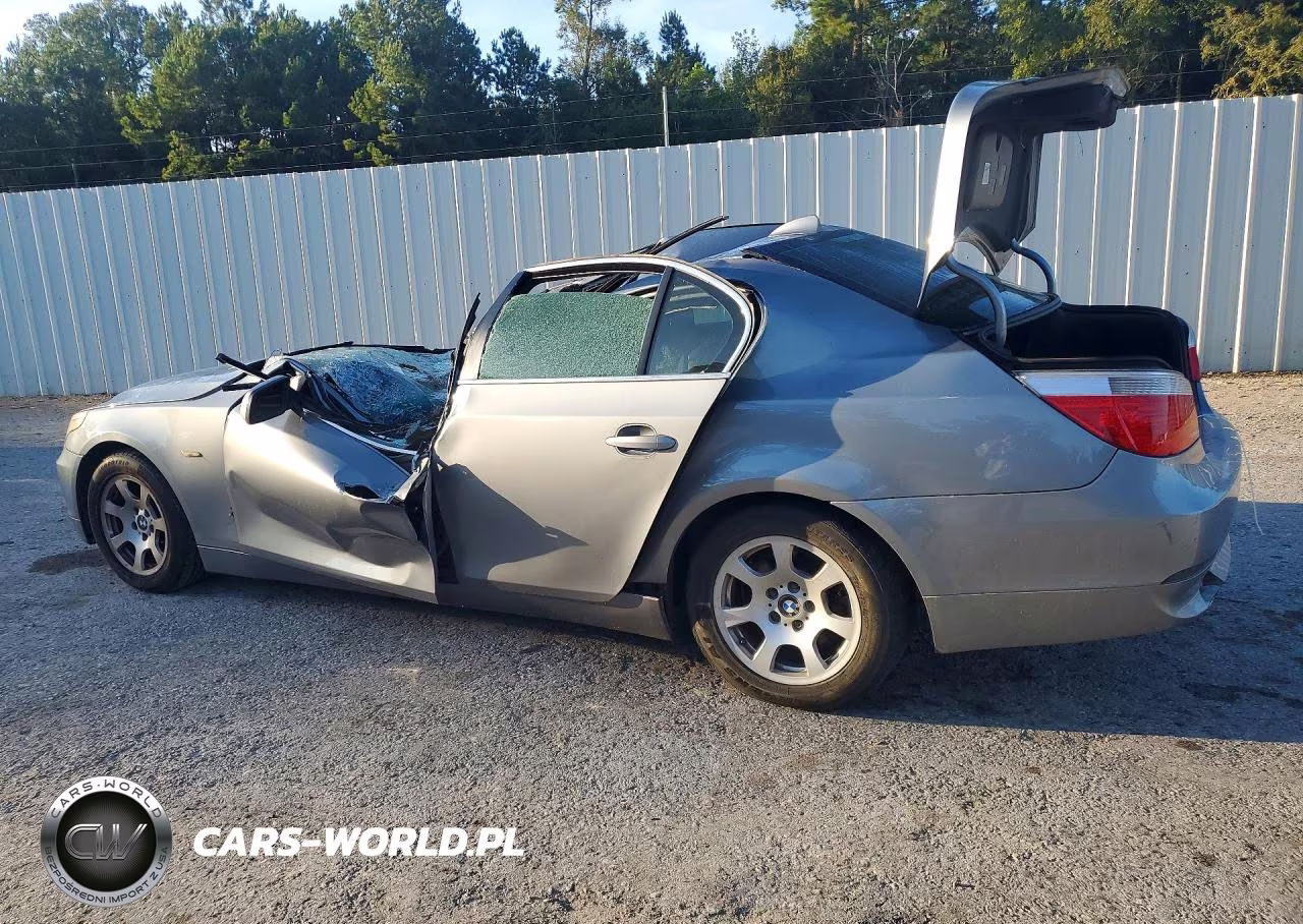 2004 BMW 525 I VIN:WBANA535X4B854542 - 2