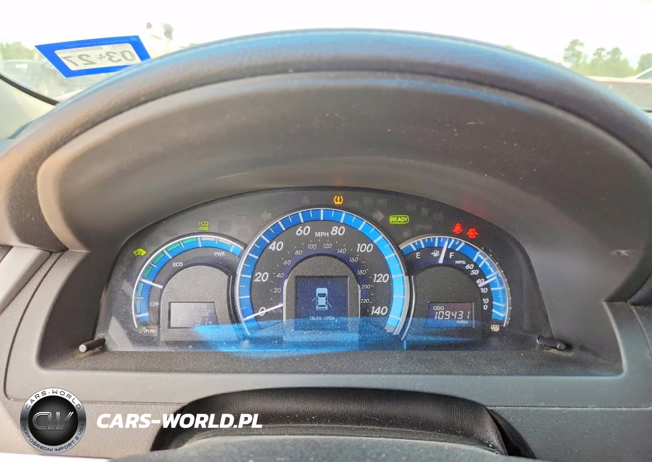 2014 Toyota Camry Hybrid Xle VIN:4T1BD1FK5EU107133 - 9