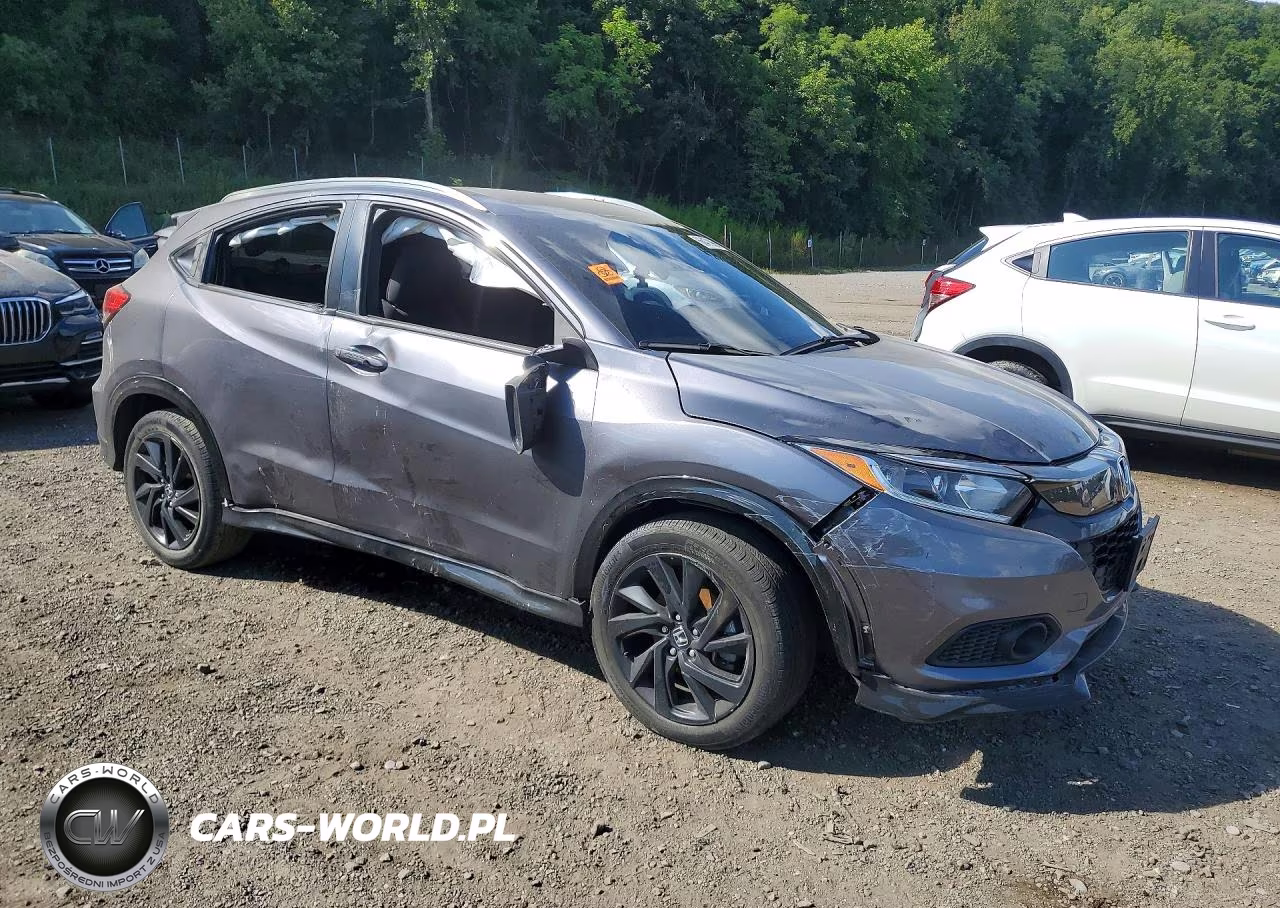 2022 Honda Hr-V Sport VIN:3CZRU6H11NM735810 - 4