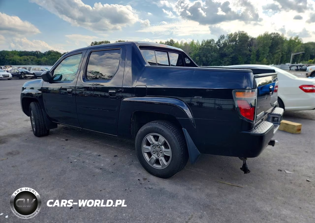 2007 Honda Ridgeline Rtx VIN:2HJYK16387H541187 - 2
