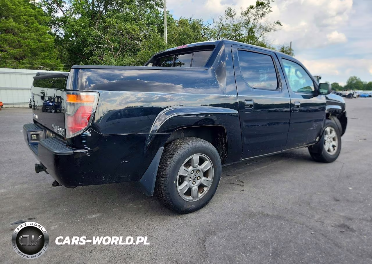 2007 Honda Ridgeline Rtx VIN:2HJYK16387H541187 - 3