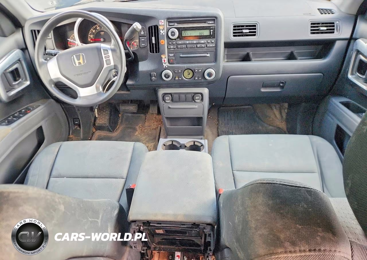 2007 Honda Ridgeline Rtx VIN:2HJYK16387H541187 - 8