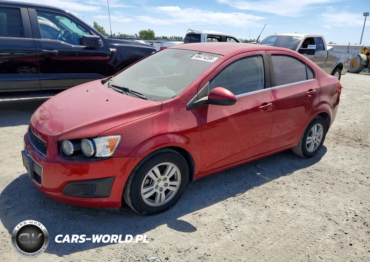 2013 Chevrolet Sonic Lt VIN:1G1JC5SG6D4244763 - 1