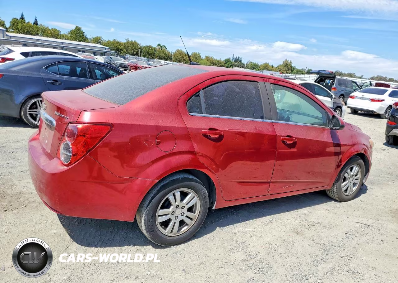2013 Chevrolet Sonic Lt VIN:1G1JC5SG6D4244763 - 3