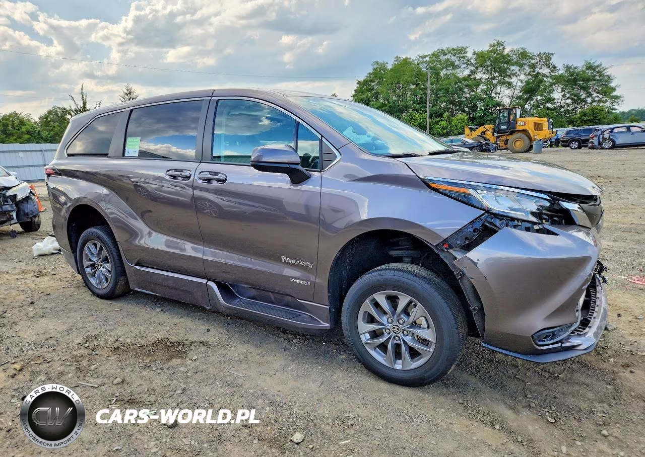 2021 Toyota Sienna Le VIN:5TDKRKEC7MS060390 - 4