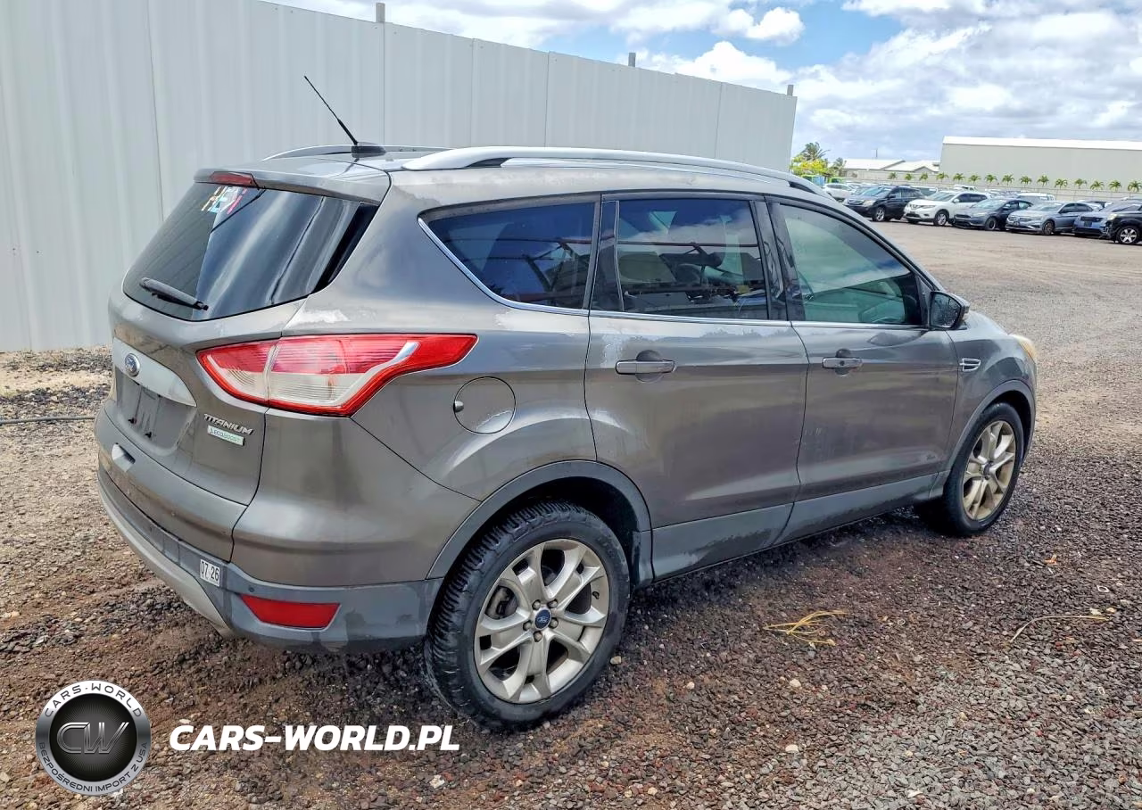 2014 Ford Escape Titanium VIN:1FMCU0J91EUC34805 - 3