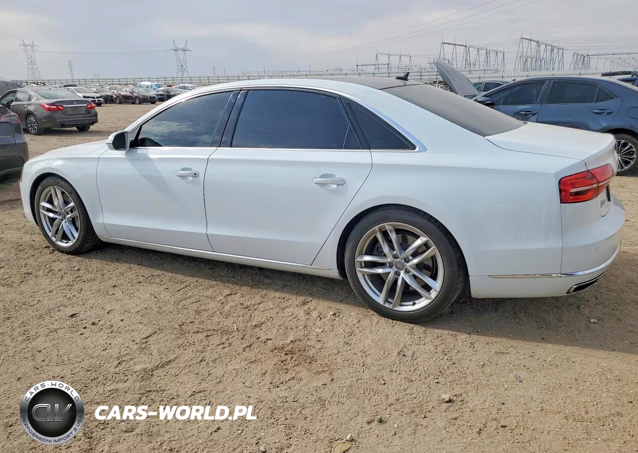 2015 Audi A8 L Quattro VIN:WAU3GAFD7FN006296 - 2