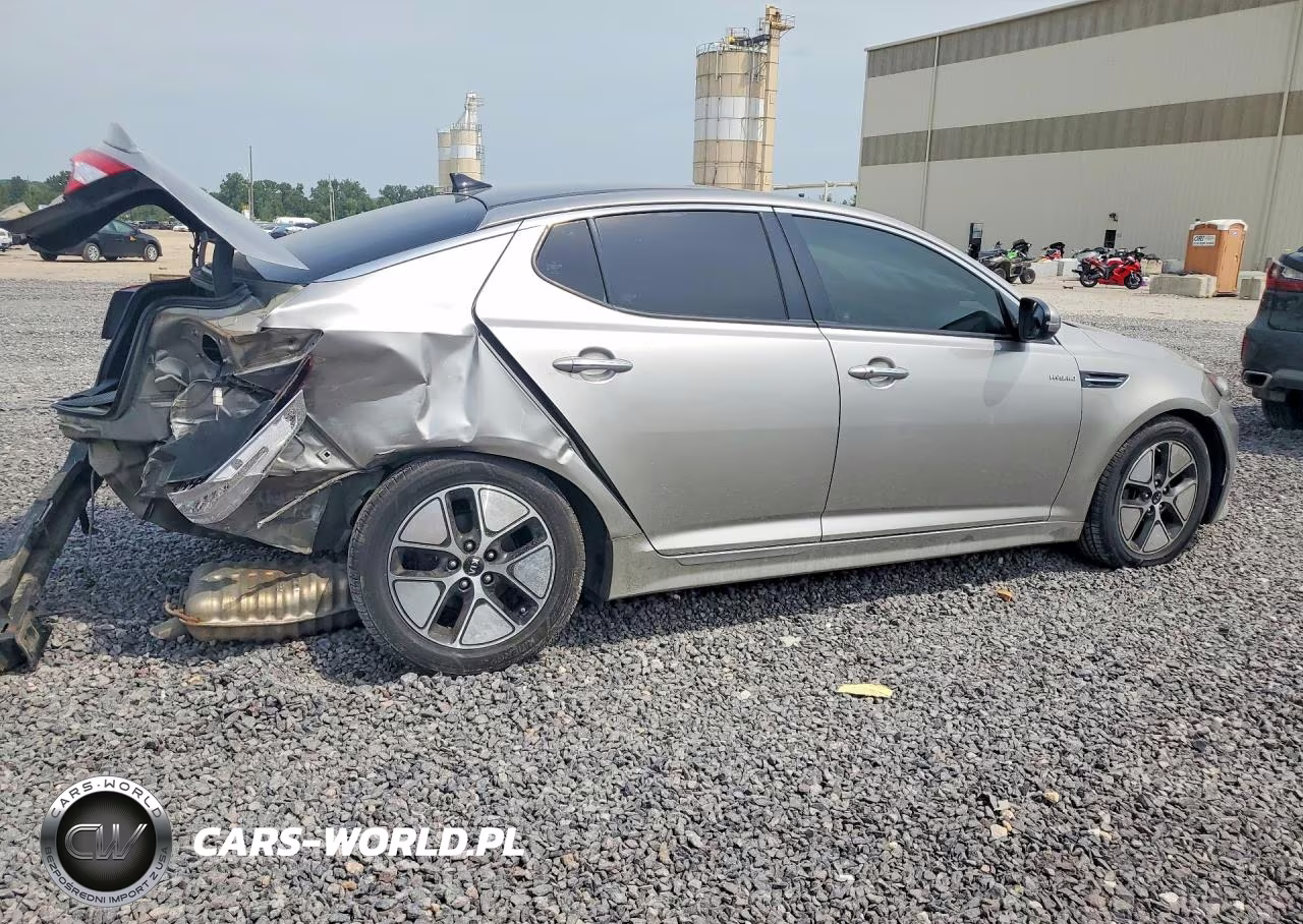 2013 Kia Optima Hybrid VIN:KNAGM4AD6D5054601 - 3