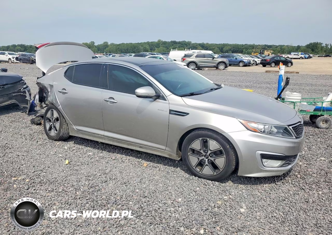2013 Kia Optima Hybrid VIN:KNAGM4AD6D5054601 - 4