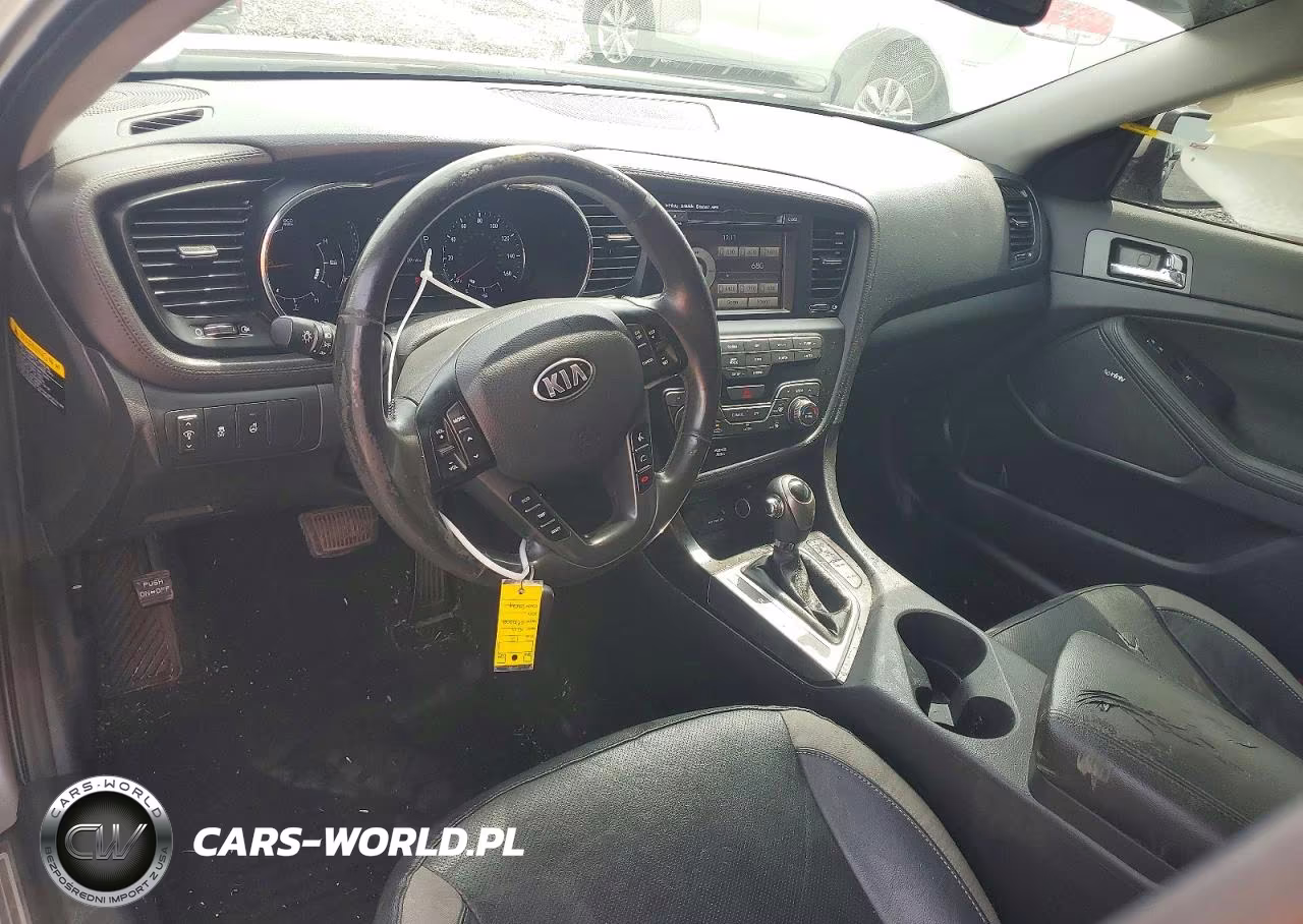 2013 Kia Optima Hybrid VIN:KNAGM4AD6D5054601 - 8