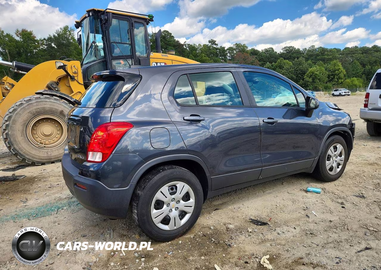 2016 Chevrolet Trax Ls VIN:3GNCJKSB9GL250443 - 3