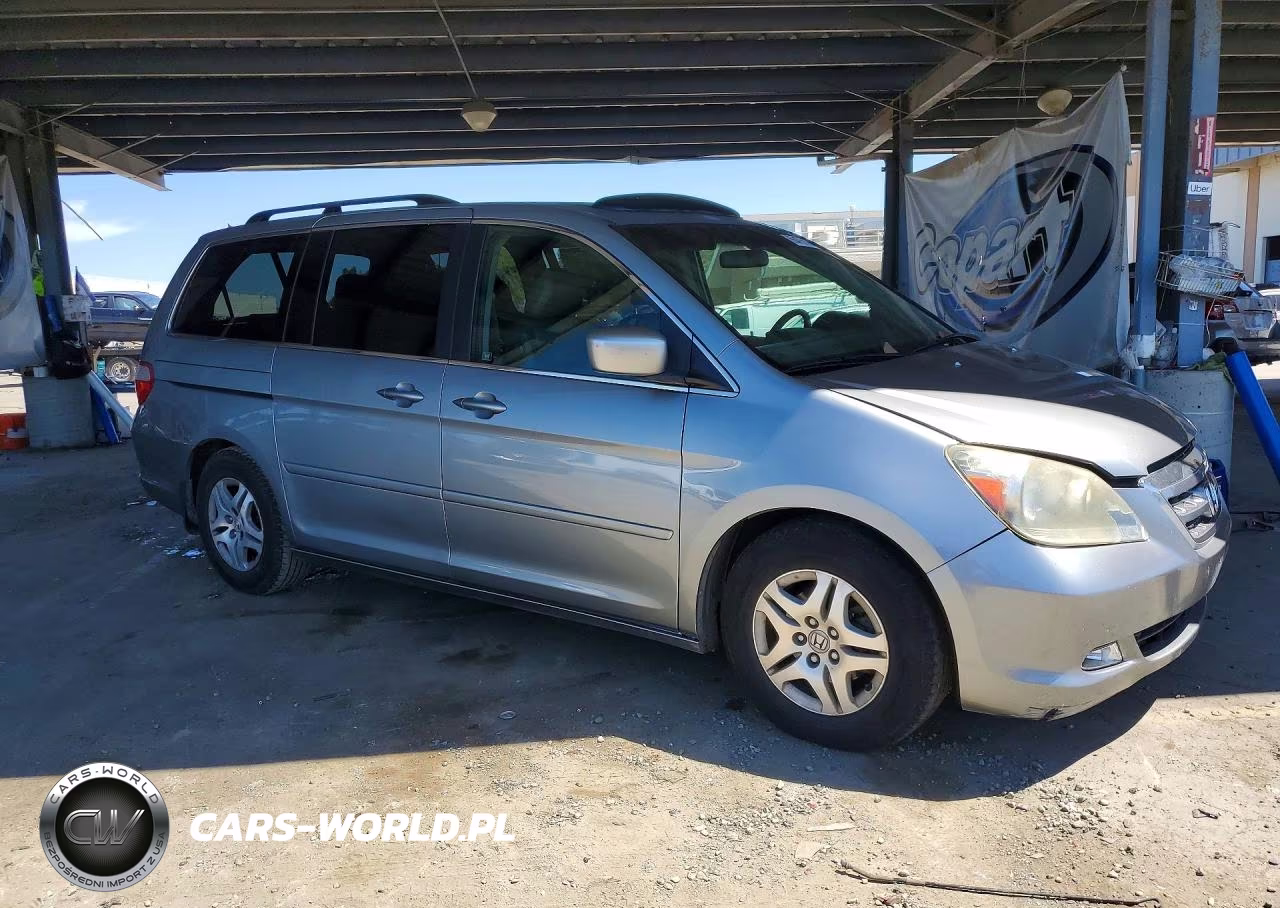 2005 Honda Odyssey Exl VIN:5FNRL38755B123433 - 4