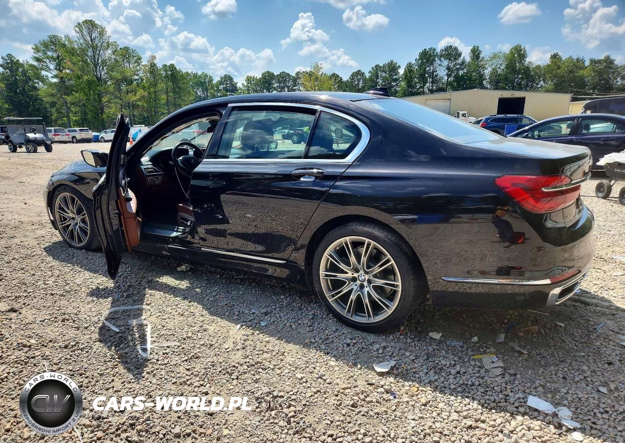 2017 BMW 750 I VIN:WBA7F0C50HGM21379 - 2