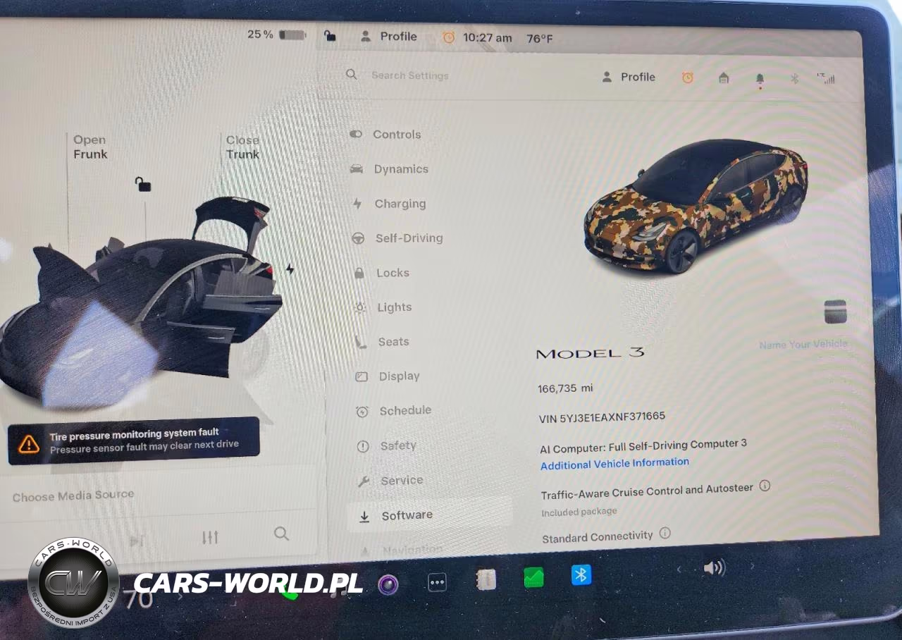 2022 Tesla Model 3 VIN:5YJ3E1EAXNF371665 - 9
