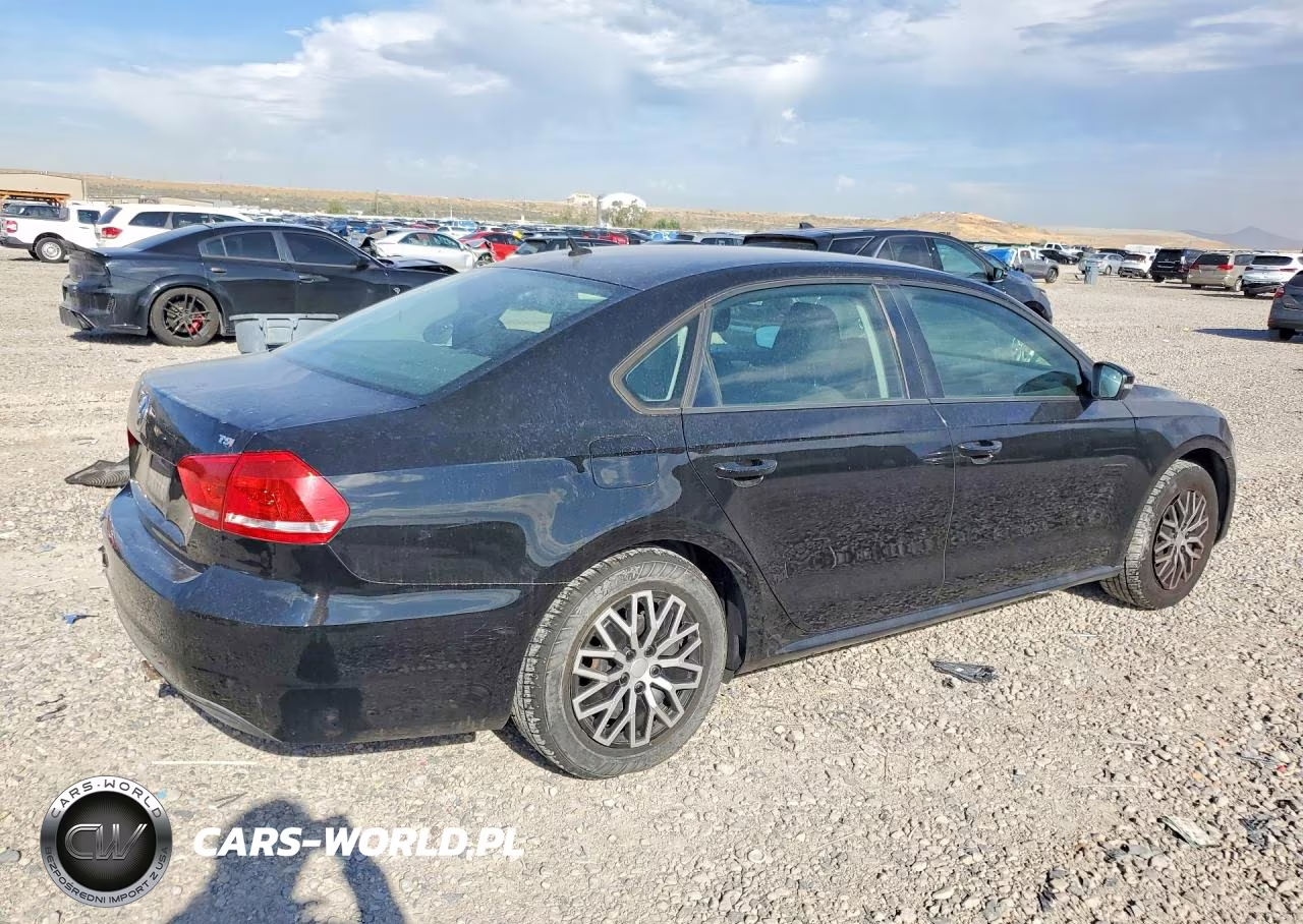 2014 Volkswagen Passat S VIN:1VWAS7A38EC065388 - 3