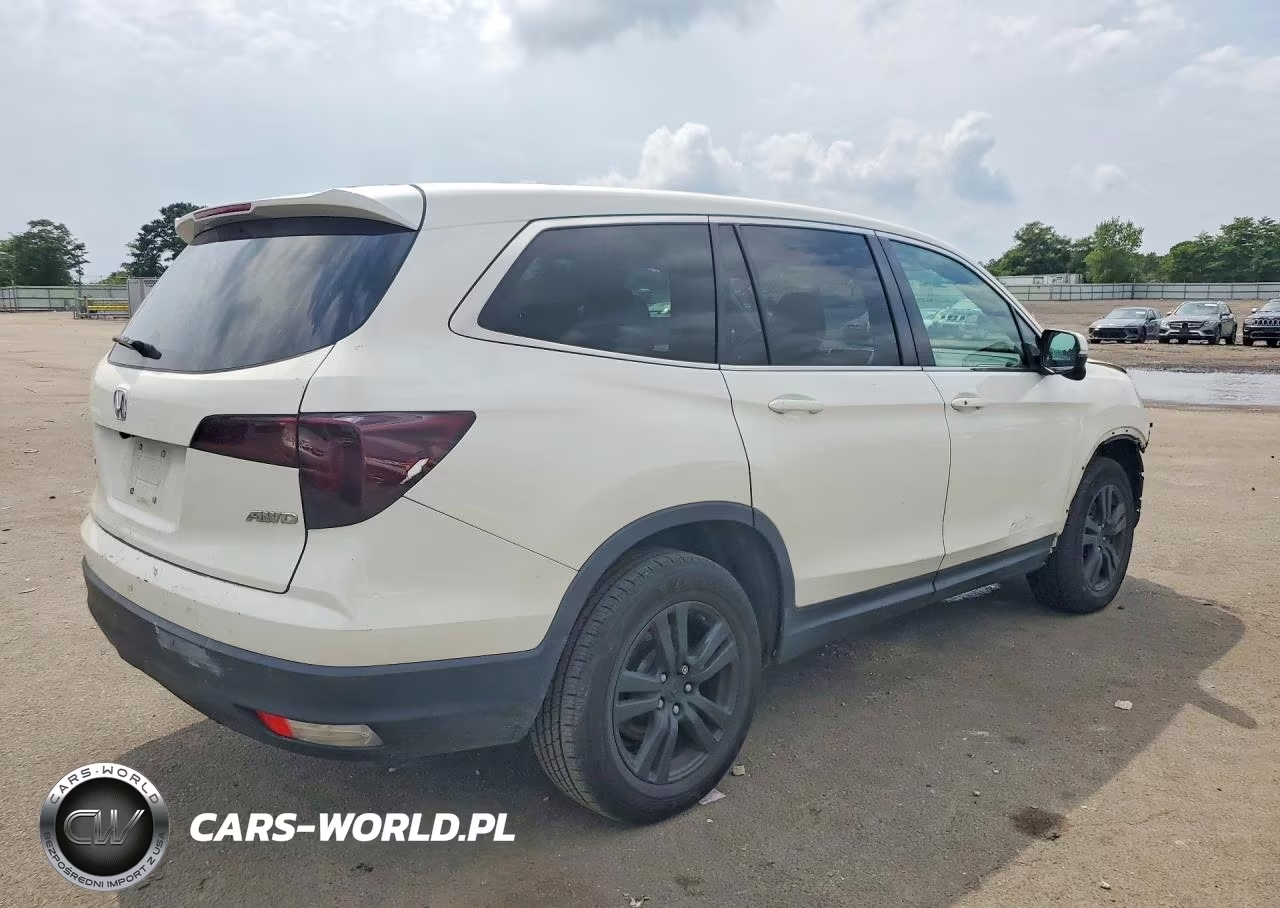 2017 Honda Pilot Ex VIN:5FNYF6H37HB069428 - 3