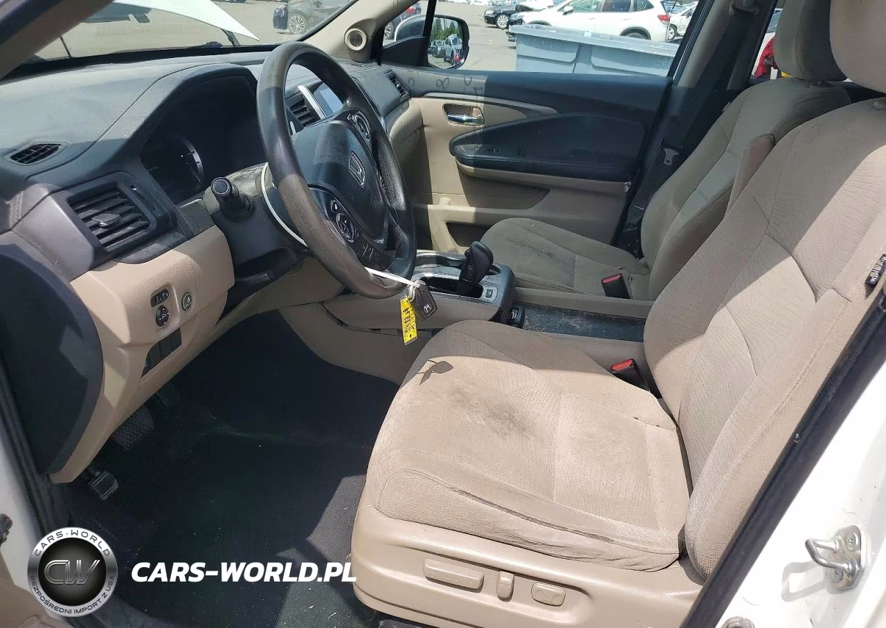 2017 Honda Pilot Ex VIN:5FNYF6H37HB069428 - 7