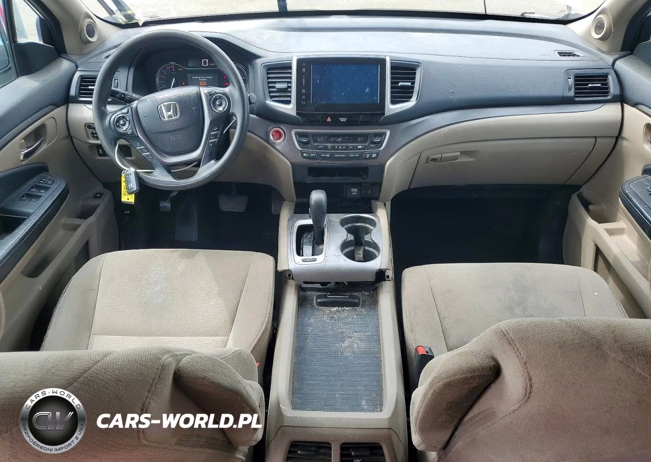 2017 Honda Pilot Ex VIN:5FNYF6H37HB069428 - 8