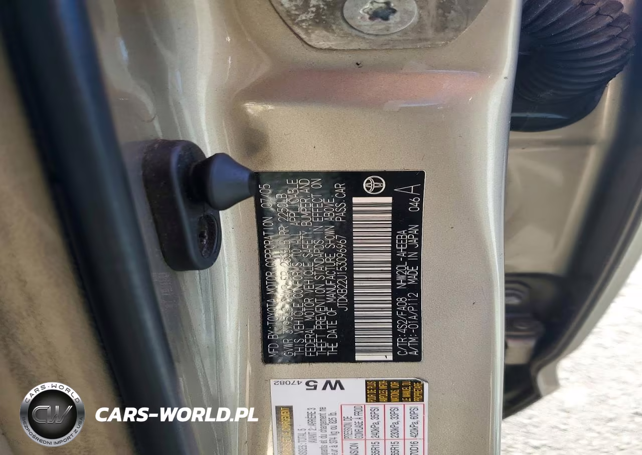 2006 Toyota Prius Base VIN:JTDKB22U153096967 - 12