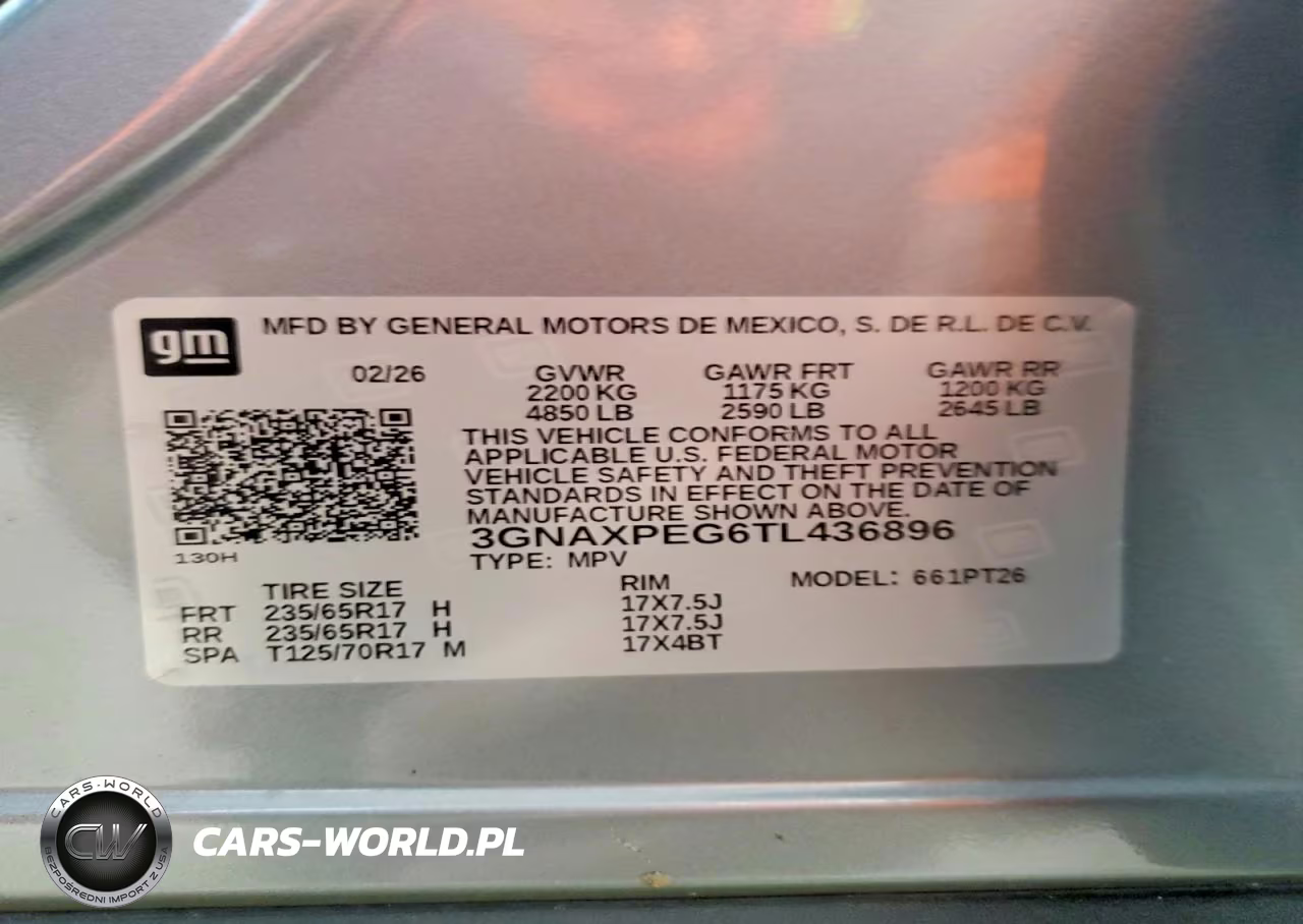 2026 Chevrolet Equinox Lt VIN:3GNAXPEG6TL436896 - 13