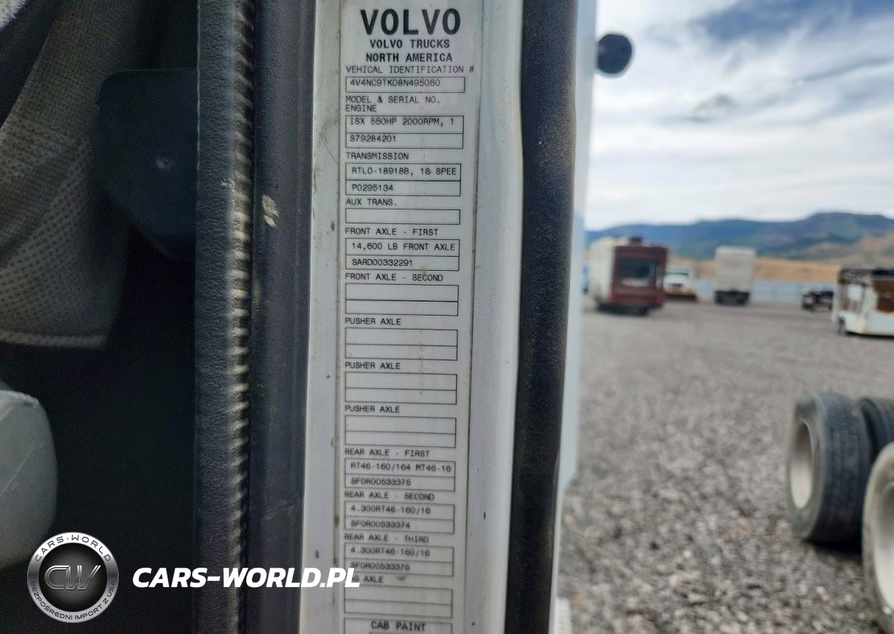 2008 Volvo Vnl Semi Truck VIN:4V4NC9TK08N495060 - 12