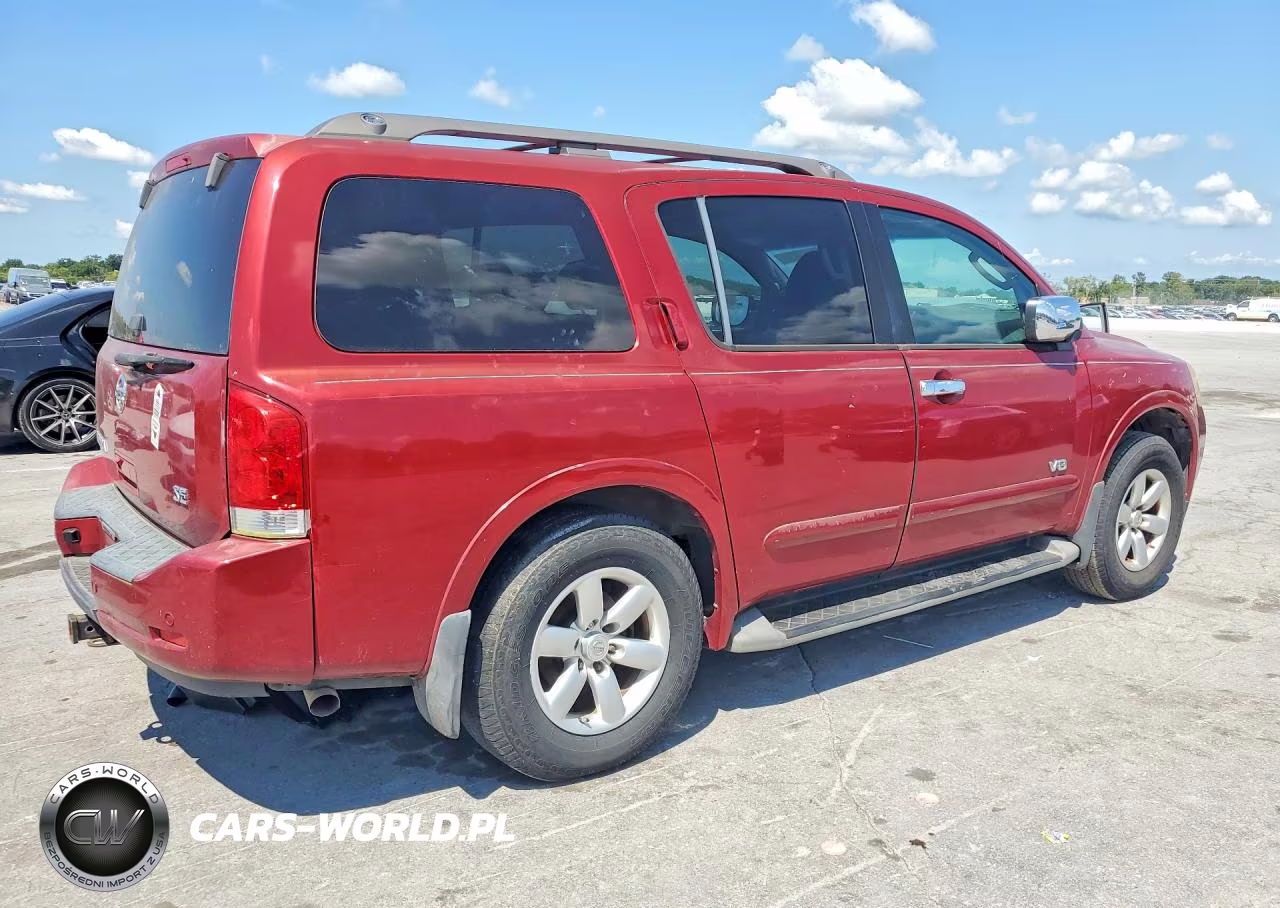 2008 Nissan Armada Se VIN:5N1AA08C68N618708 - 3