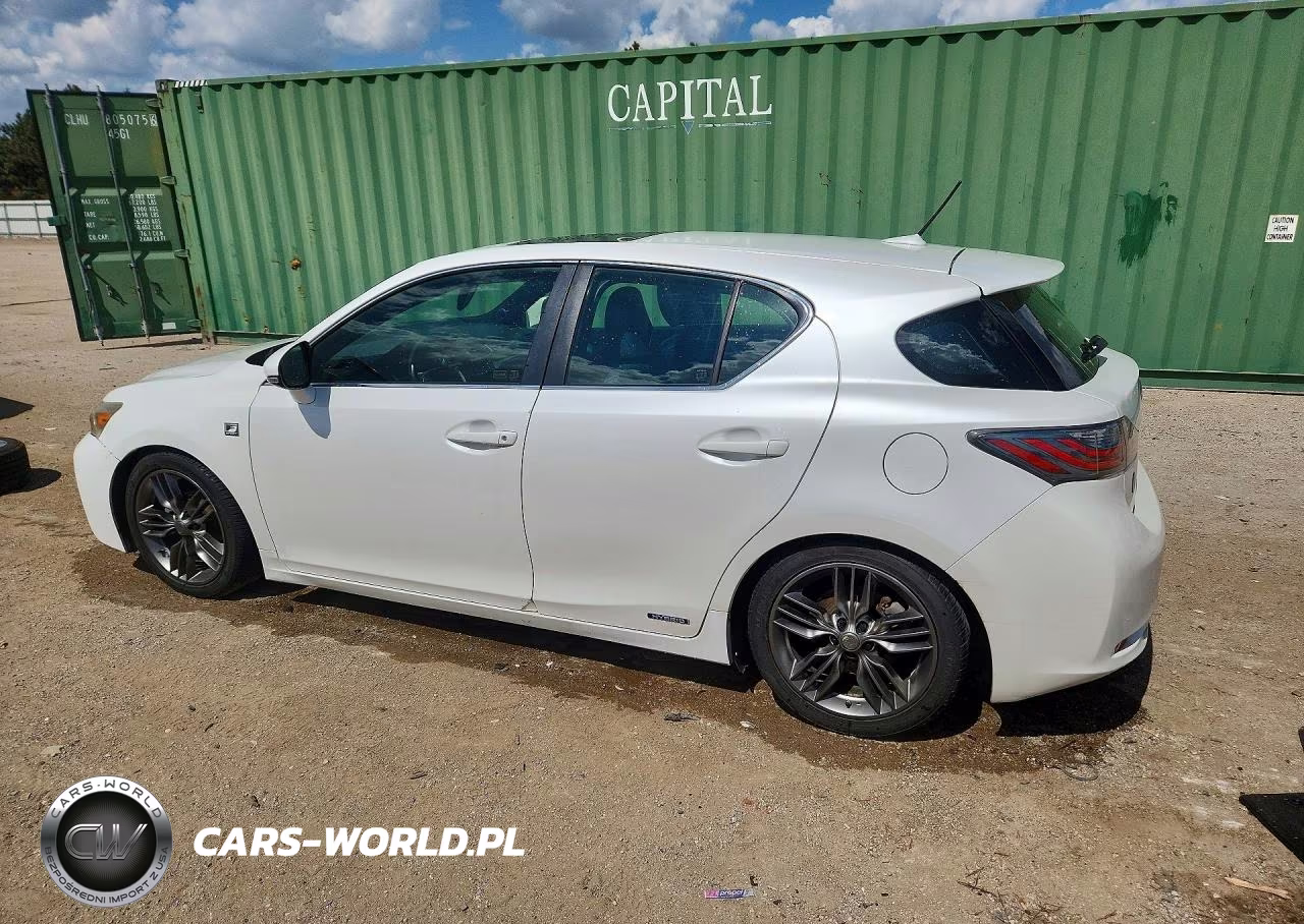 2012 Lexus Ct 200 VIN:JTHKD5BH5C2066323 - 2