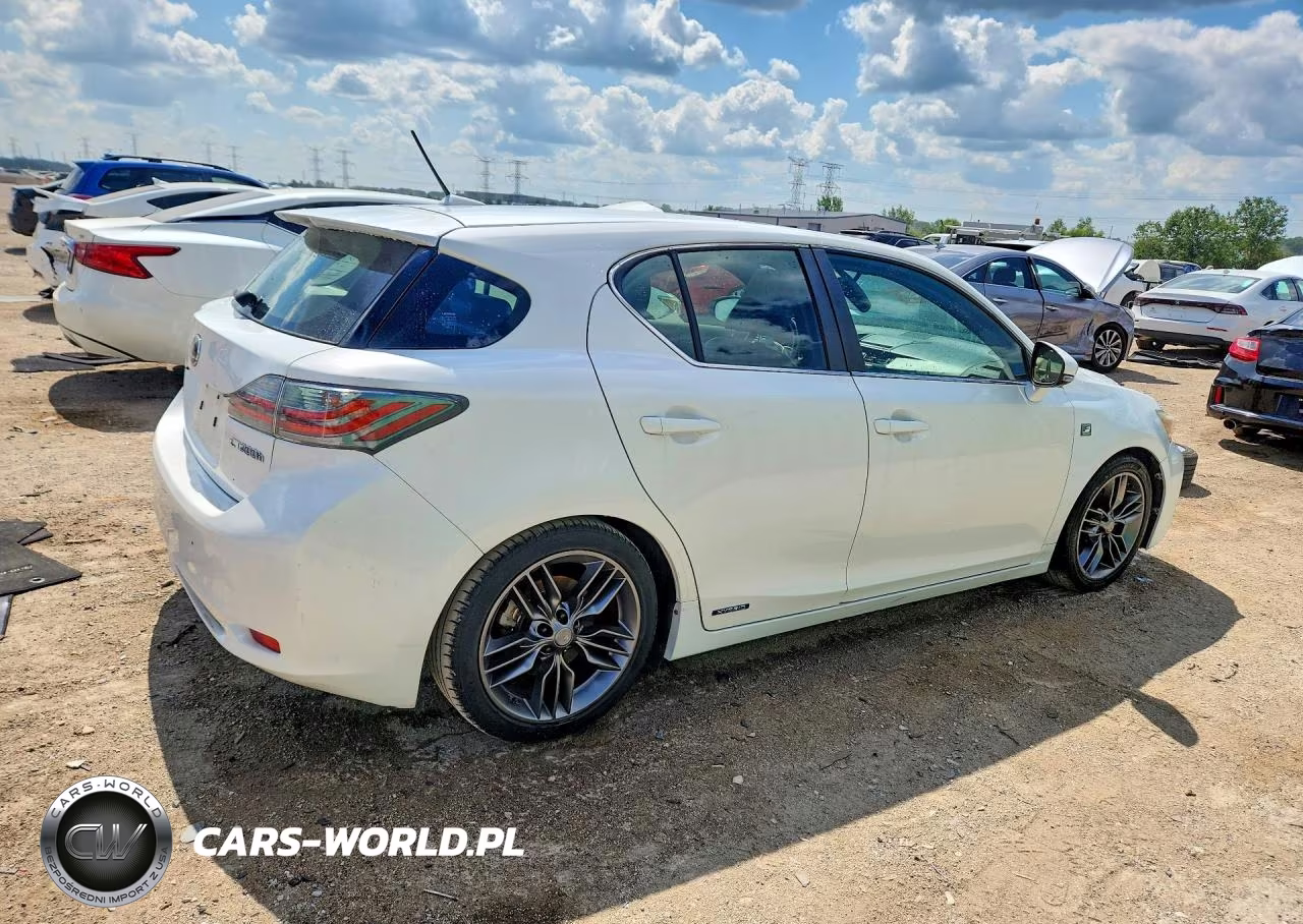 2012 Lexus Ct 200 VIN:JTHKD5BH5C2066323 - 3