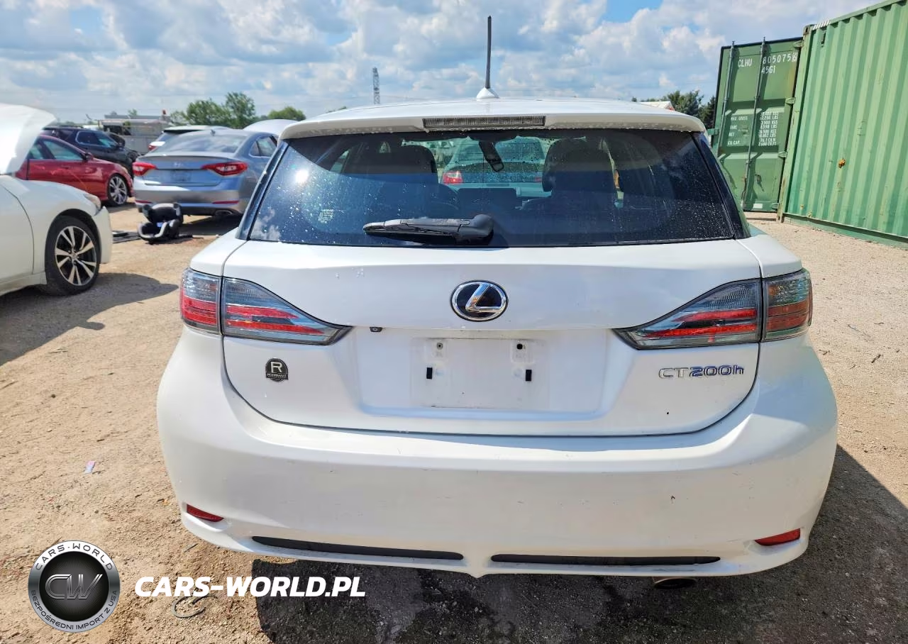 2012 Lexus Ct 200 VIN:JTHKD5BH5C2066323 - 6
