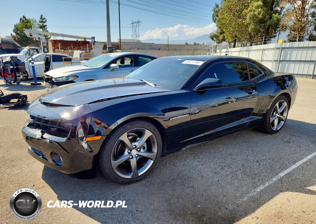 2013 Chevrolet Camaro Lt VIN:2G1FG1E32D9137444 - 1