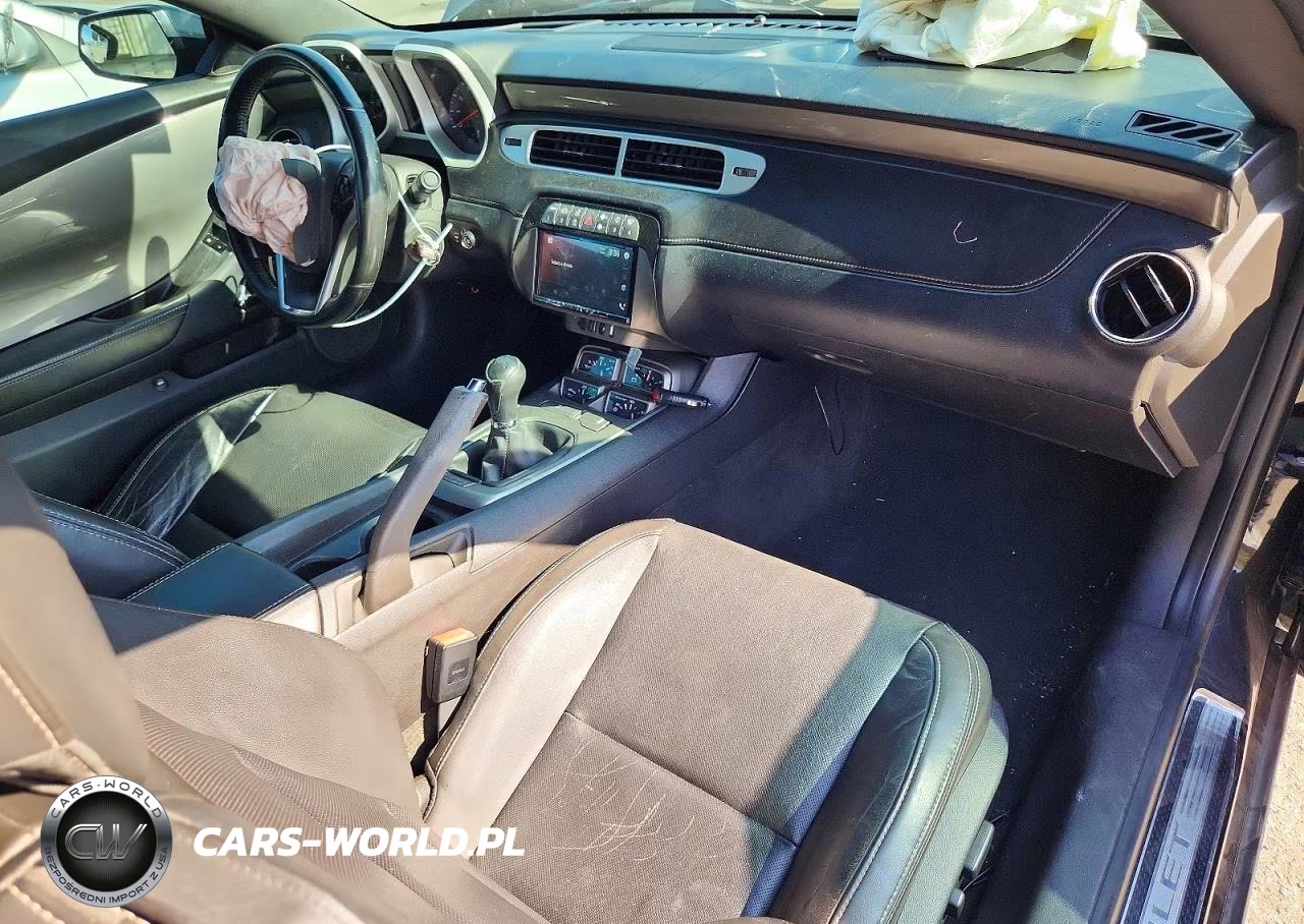 2013 Chevrolet Camaro Lt VIN:2G1FG1E32D9137444 - 8