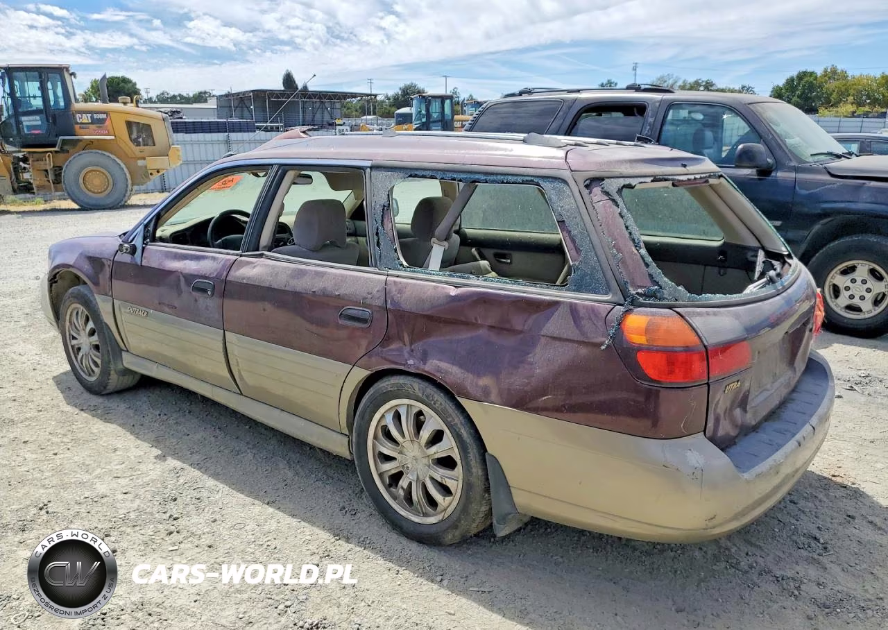 2000 Subaru Legacy Outback VIN:4S3BH6653Y7638401 - 2