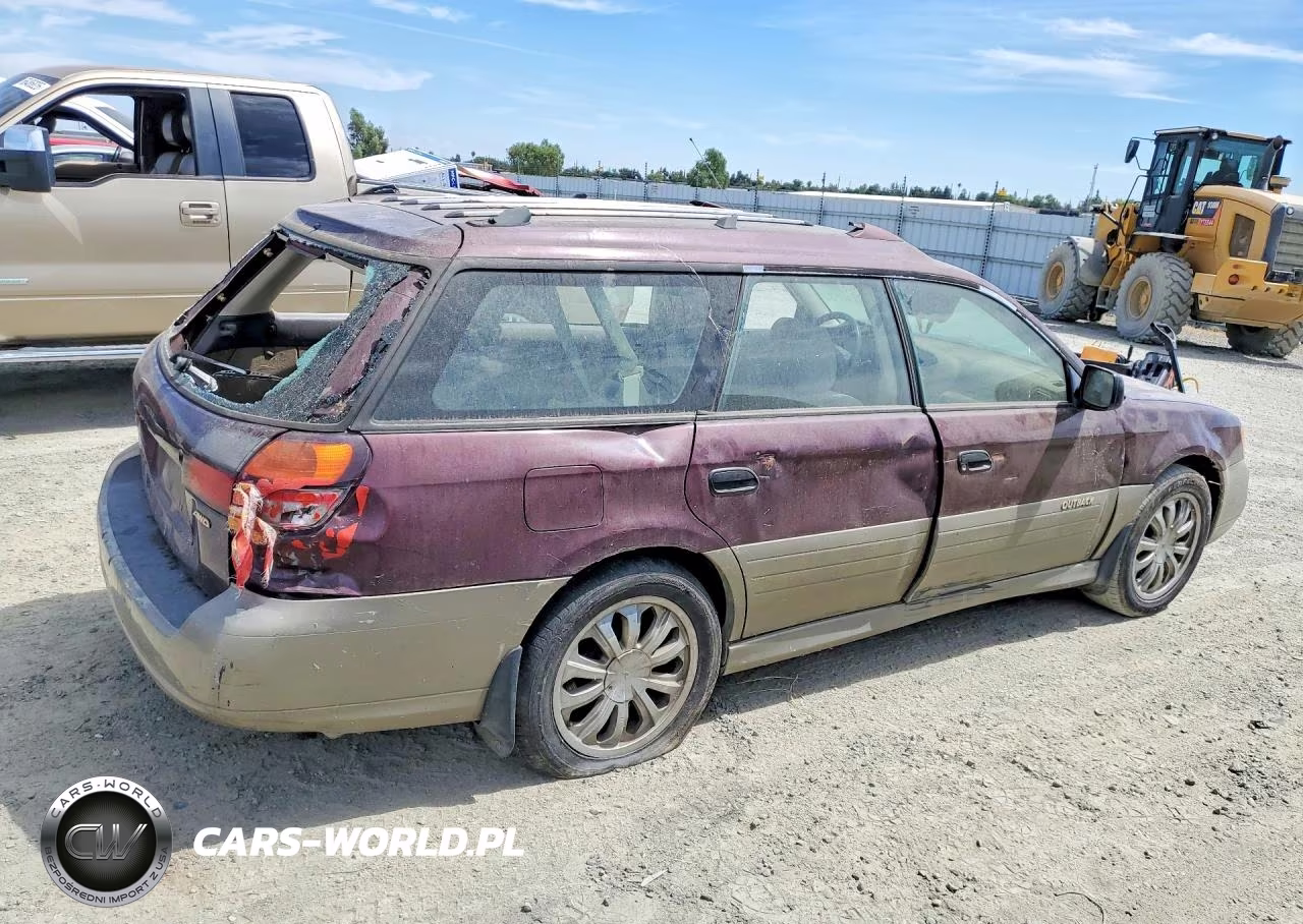 2000 Subaru Legacy Outback VIN:4S3BH6653Y7638401 - 3