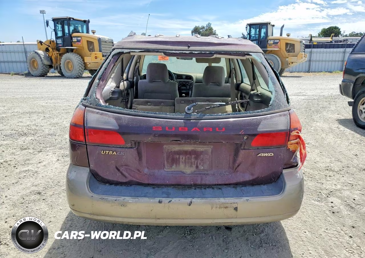 2000 Subaru Legacy Outback VIN:4S3BH6653Y7638401 - 6