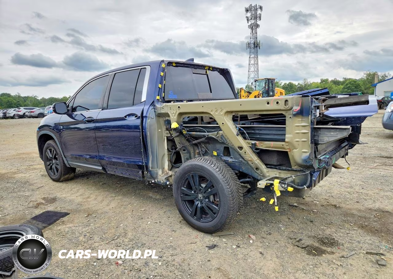2020 Honda Ridgeline Rtl VIN:5FPYK3F58LB028997 - 2