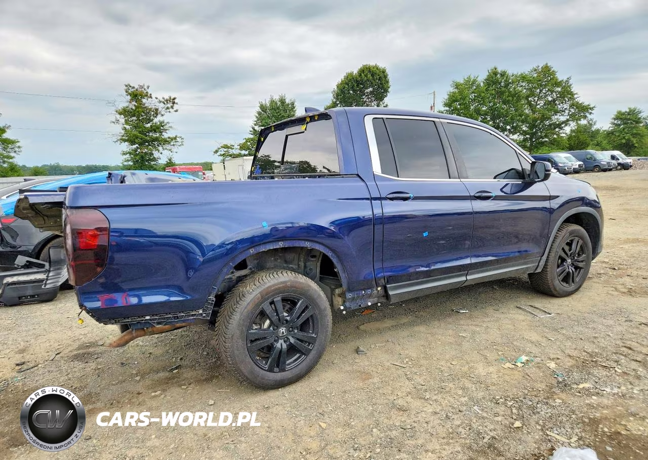 2020 Honda Ridgeline Rtl VIN:5FPYK3F58LB028997 - 3