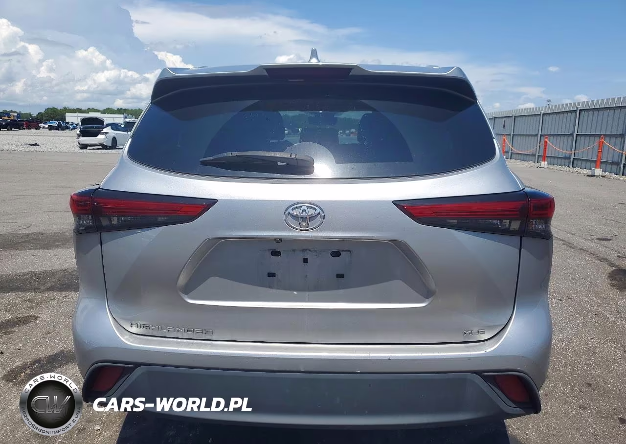 2022 Toyota Highlander Xle VIN:5TDGZRAH9NS549651 - 6