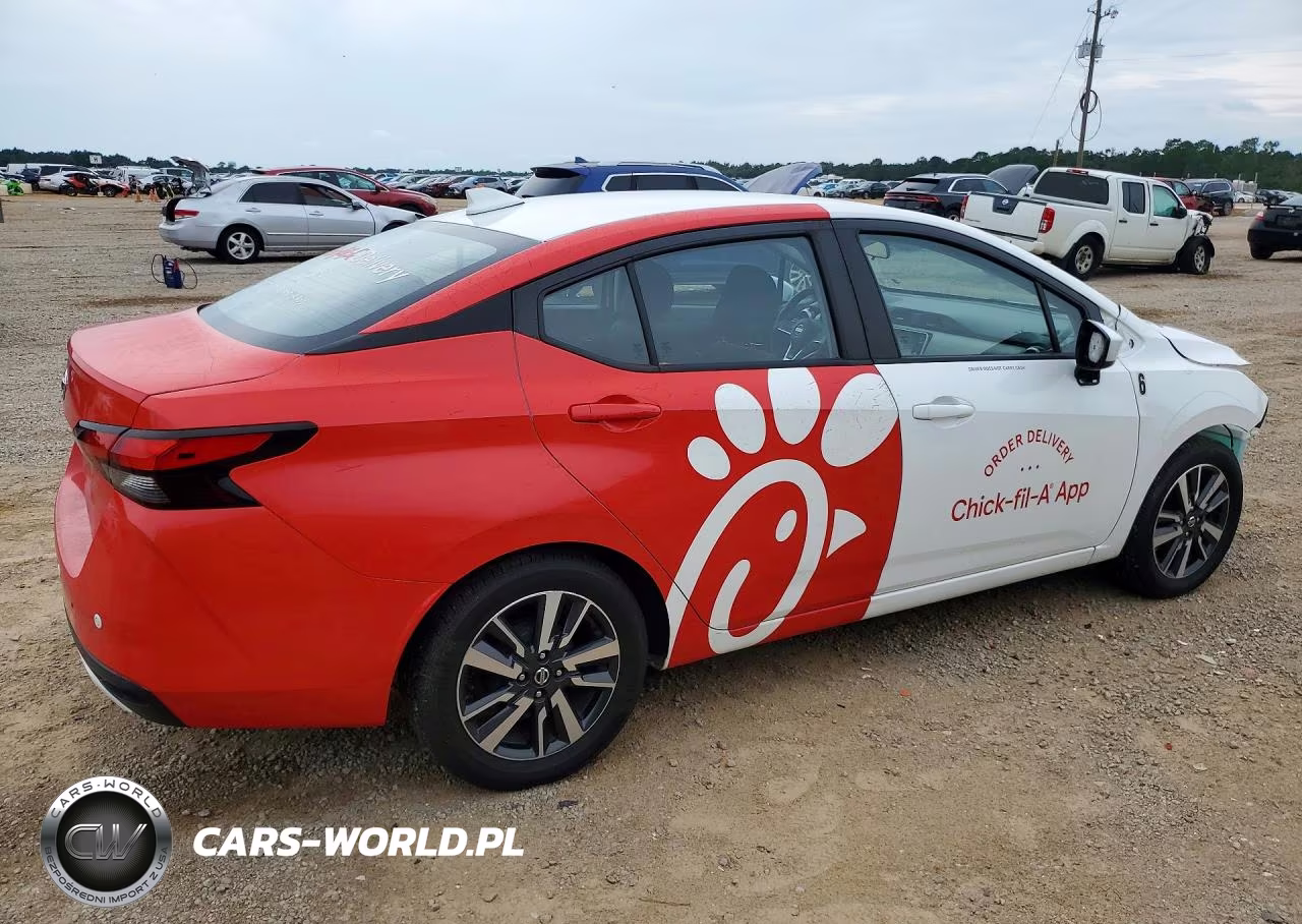 2022 Nissan Versa Sv VIN:3N1CN8EV2NL840053 - 3