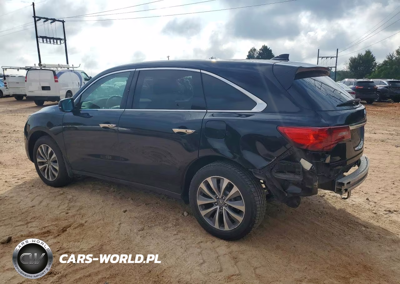 2016 Acura Mdx Technology VIN:5FRYD3H43GB004229 - 2