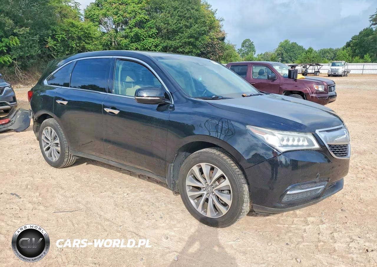 2016 Acura Mdx Technology VIN:5FRYD3H43GB004229 - 4