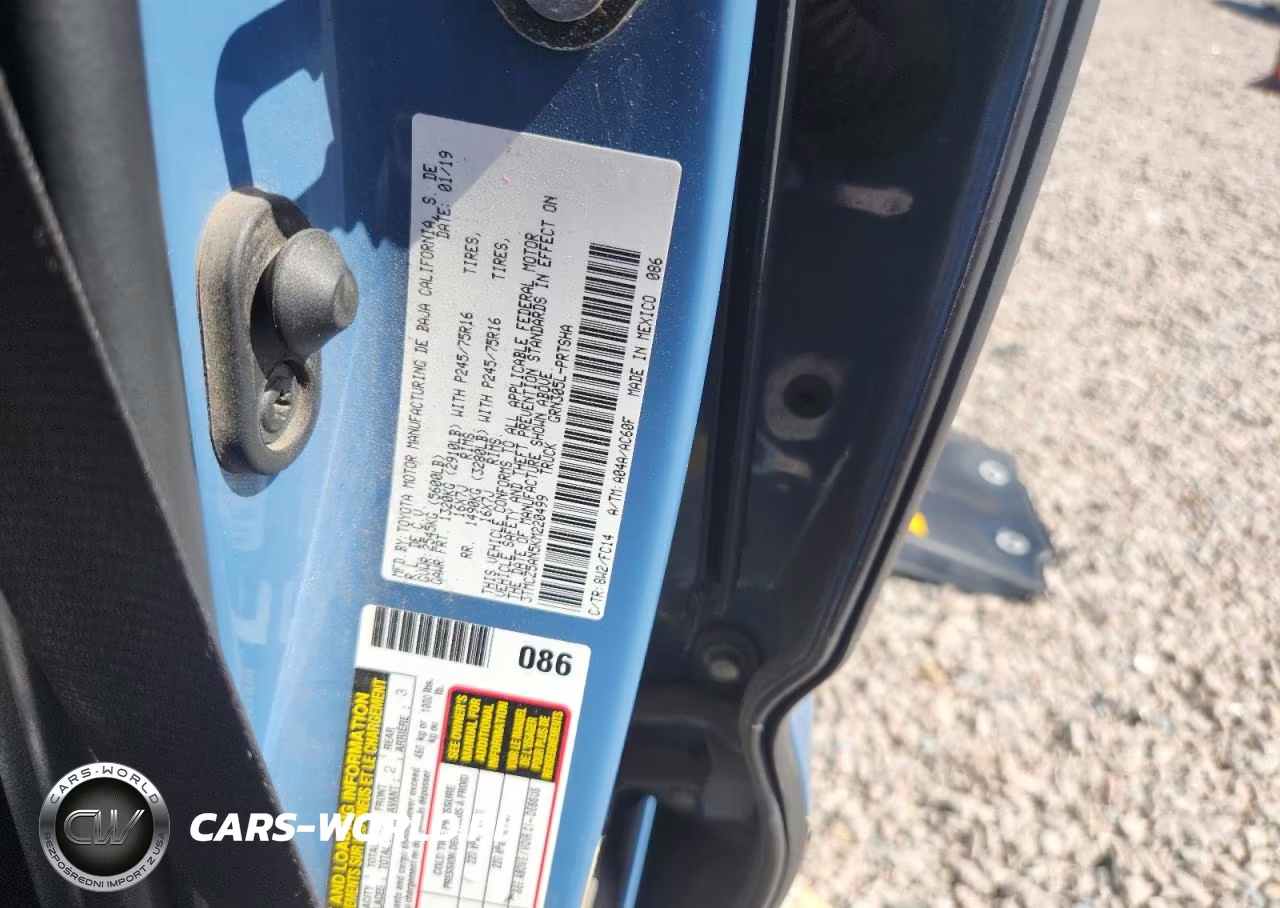 2019 Toyota Tacoma Sr5 V6 VIN:3TMCZ5AN5KM220499 - 12