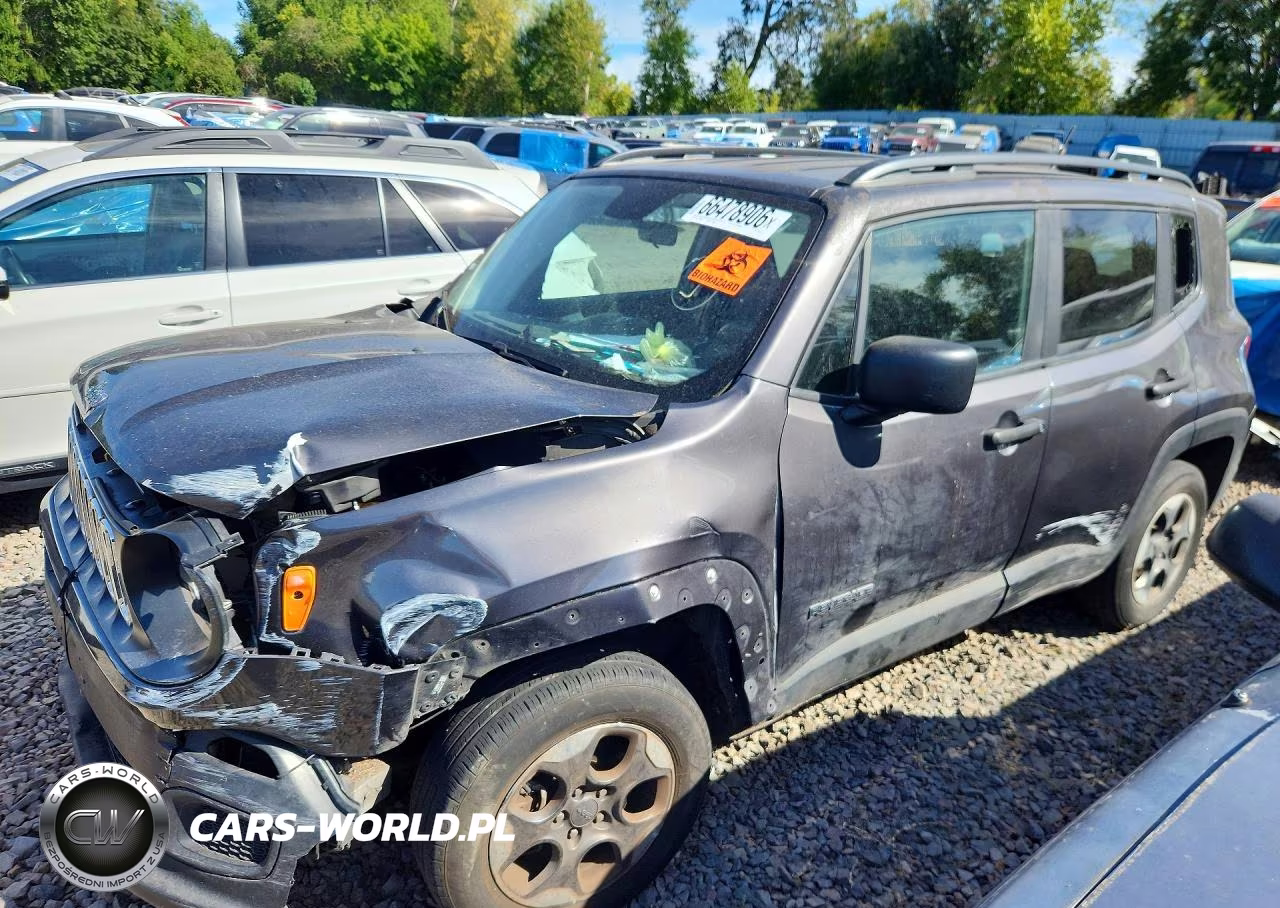 2017 Jeep Renegade Sport VIN:ZACCJBAB9HPF23240 - 1